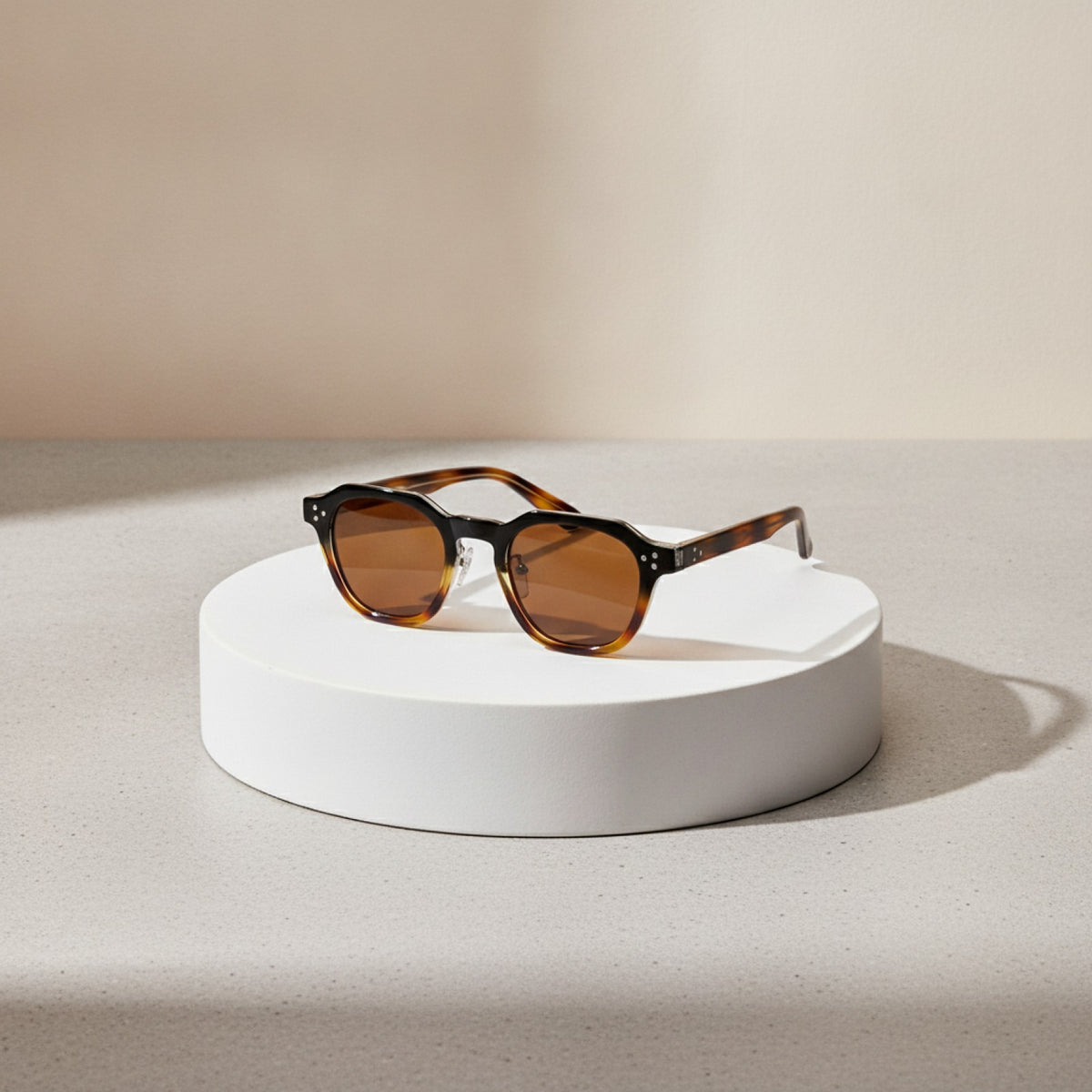 Lunettes De Soleil Vintage - Écaille de tortue