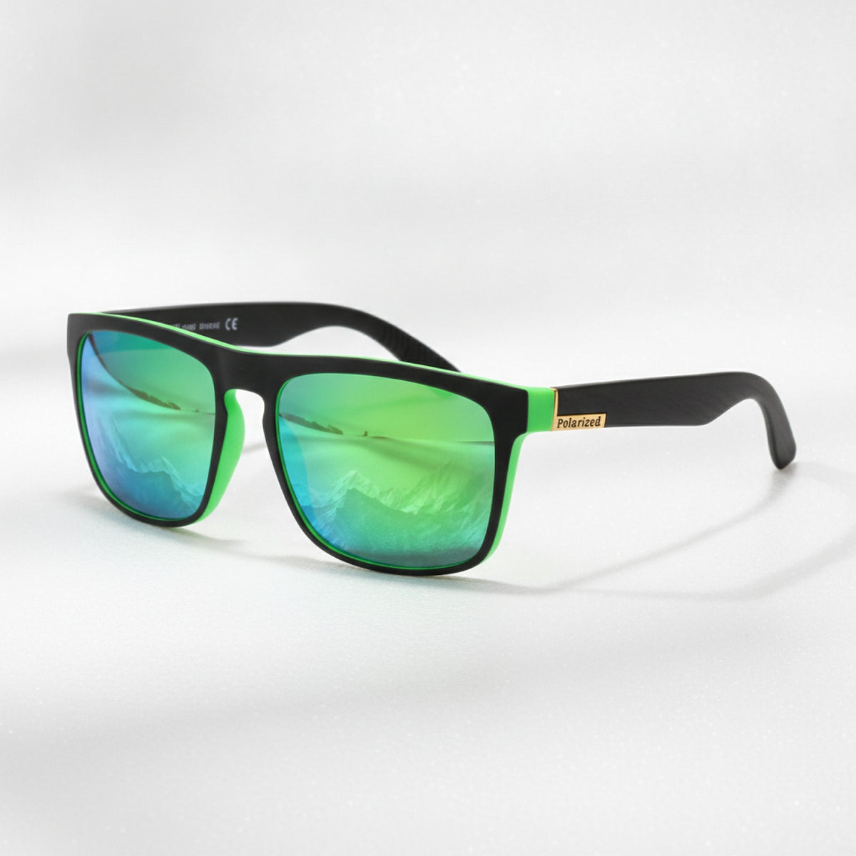 Lunettes De Soleil Polarisées Sport Classiques - Verre Bleu Turquoise