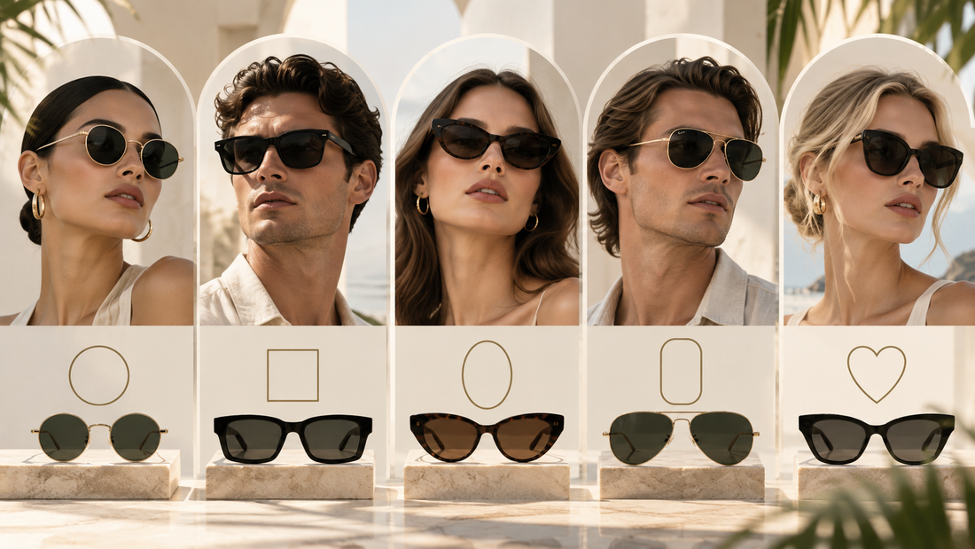 Quelles lunettes de soleil choisir selon la forme de son visage ?