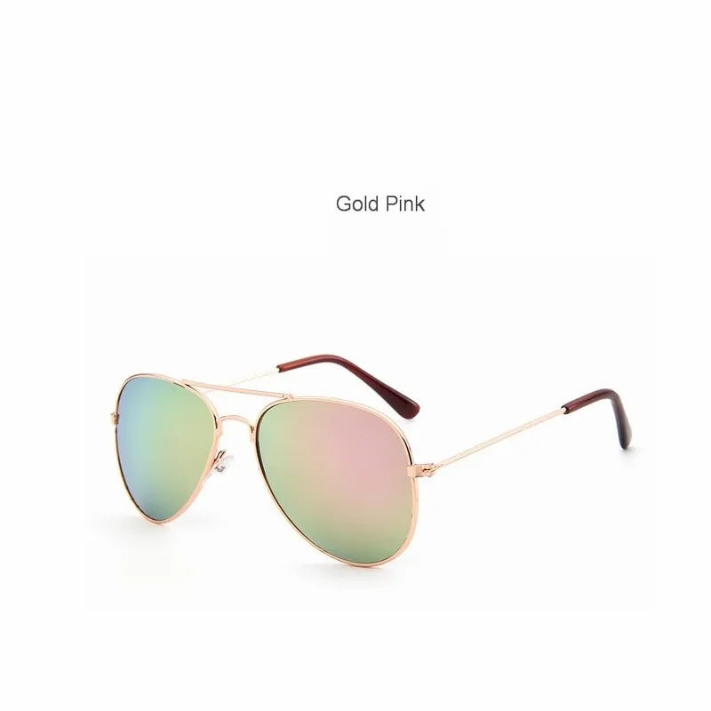Lunettes de soleil d'aviation coloré