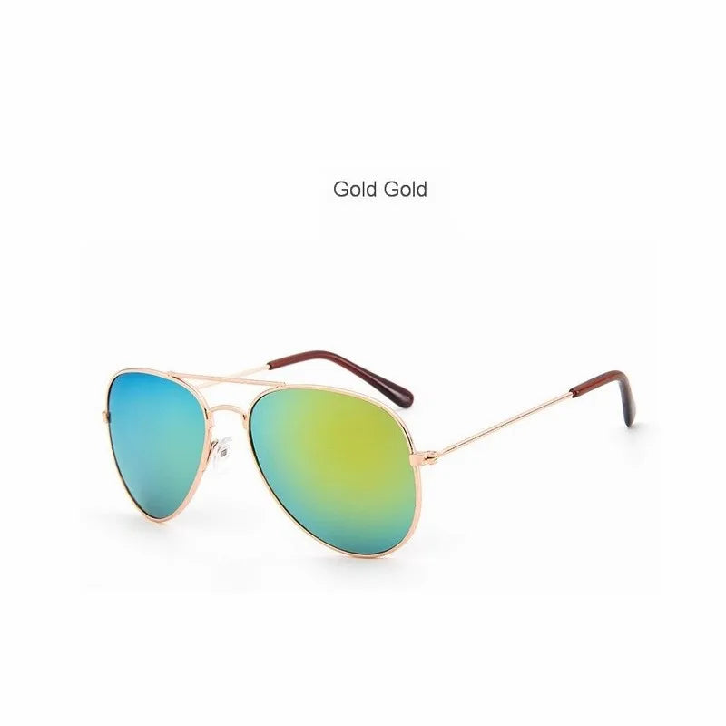 Lunettes de soleil d'aviation coloré