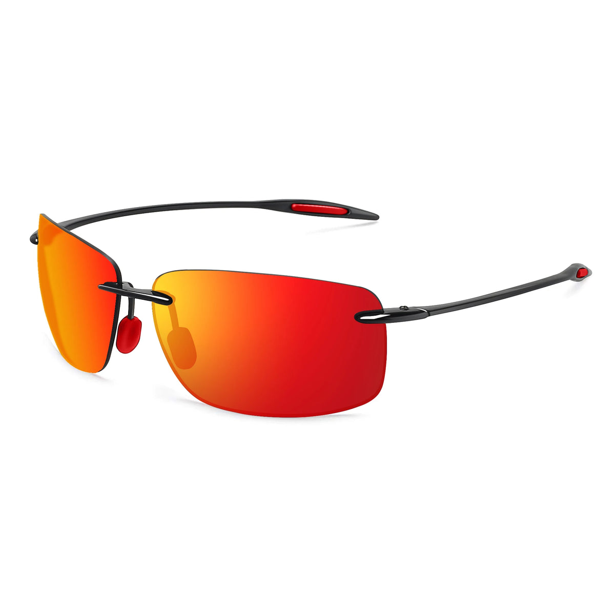 Lunette de soleil rectangulaire sport