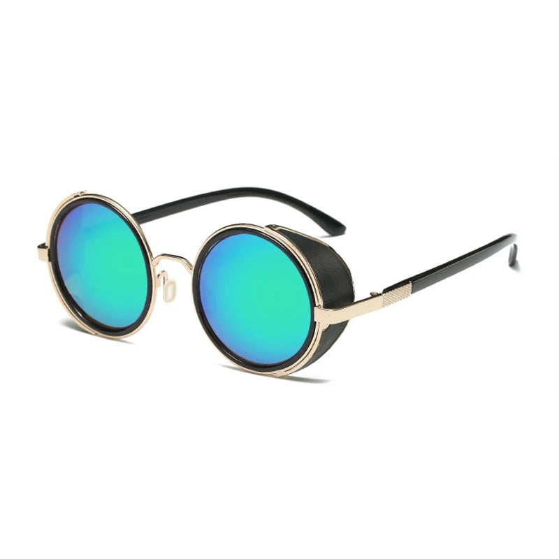 Lunette de soleil ronde métal