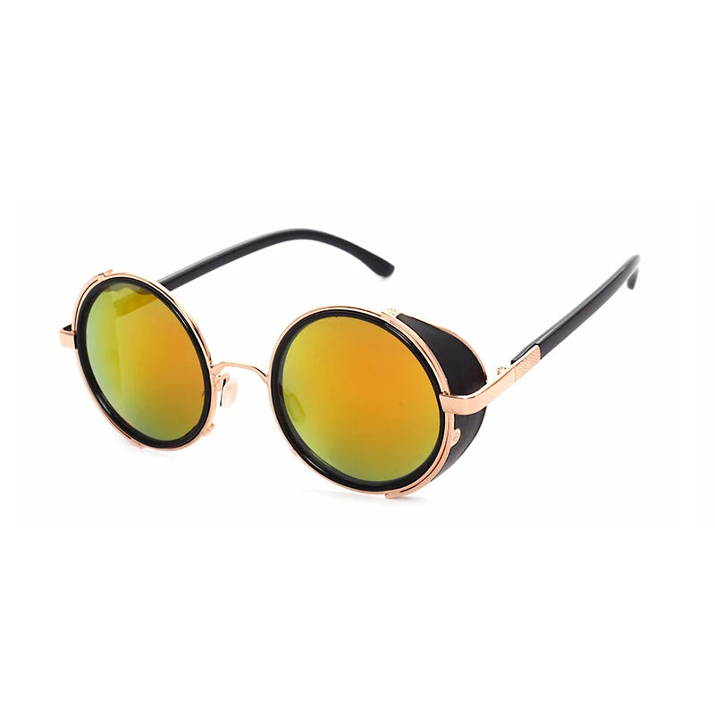 Lunette de soleil ronde métal