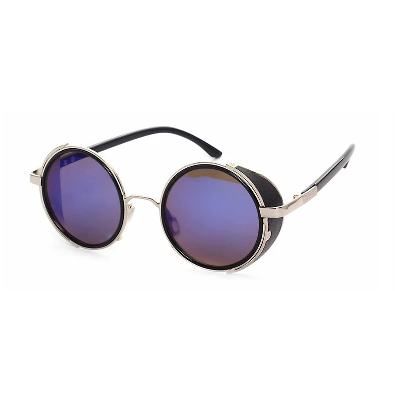 Lunette de soleil ronde métal