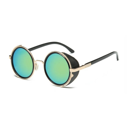 Lunette de soleil ronde métal