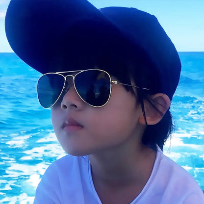 Lunette de soleil aviation enfant