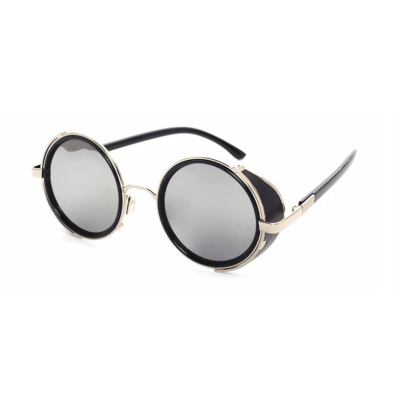 Lunette de soleil ronde métal