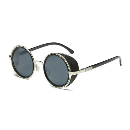 Lunette de soleil ronde métal