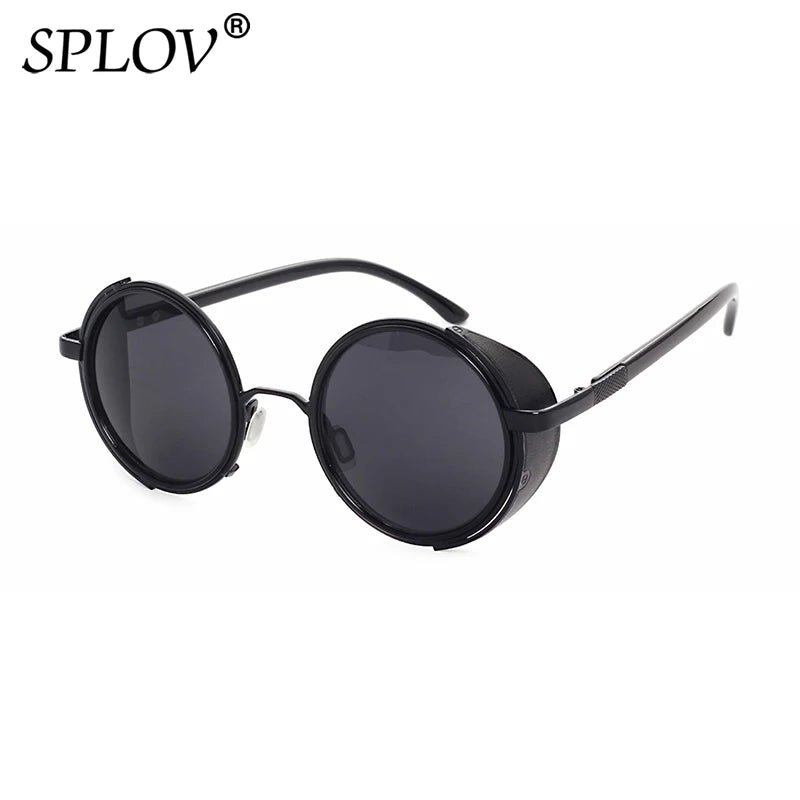 Lunette de soleil ronde métal