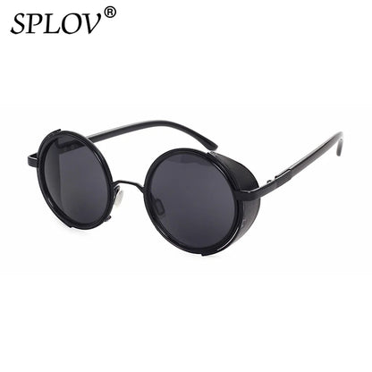 Lunette de soleil ronde métal
