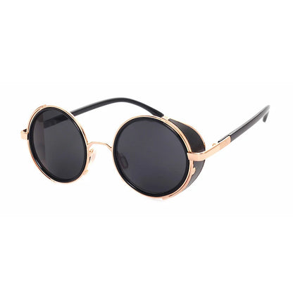 Lunette de soleil ronde métal