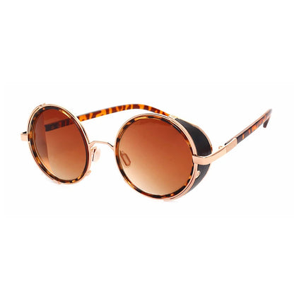 Lunette de soleil ronde métal