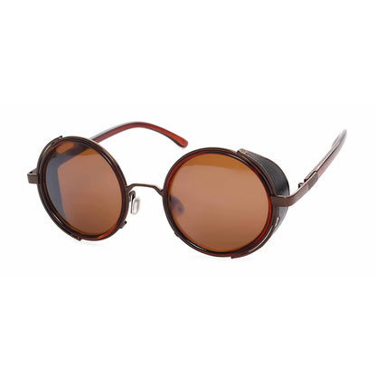 Lunette de soleil ronde métal