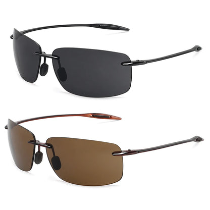 Lunette de soleil rectangulaire sport