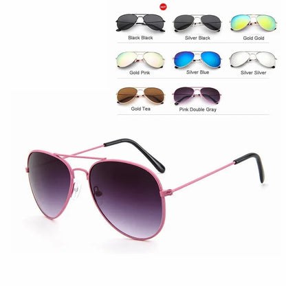Lunettes de soleil d'aviation coloré