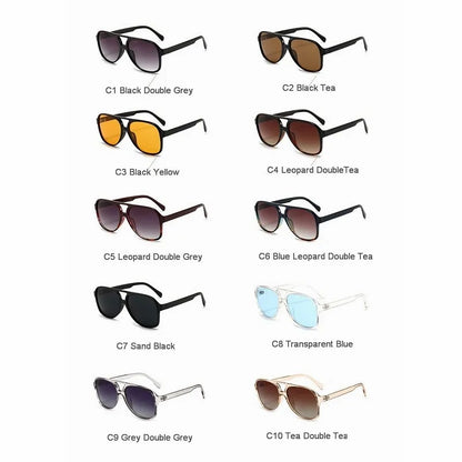 Lunette de soleil carré