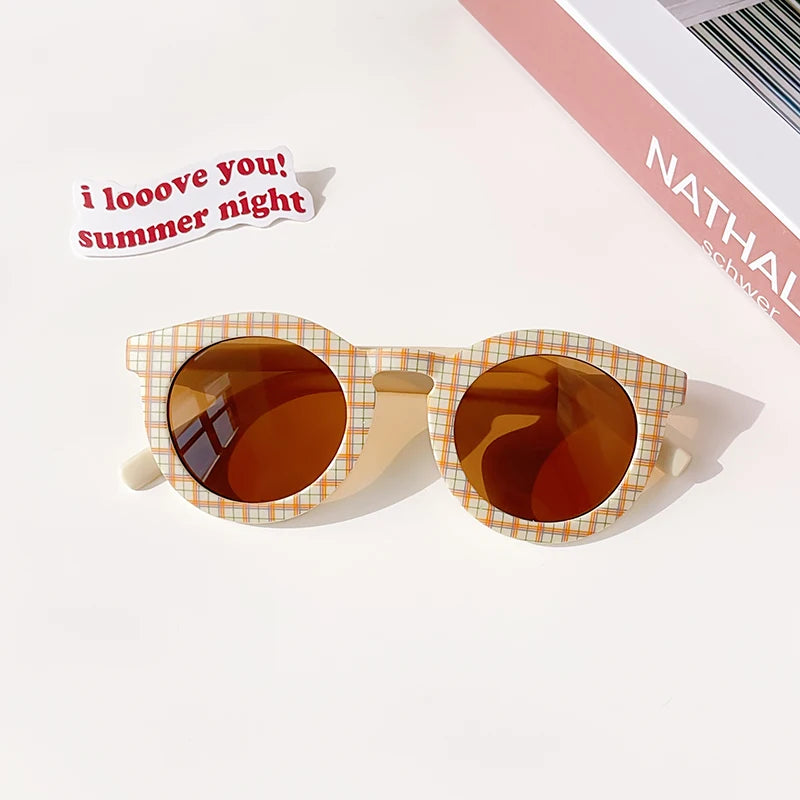 Lunette de soleil ronde