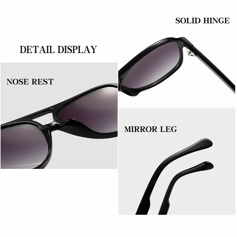 Lunette de soleil carré
