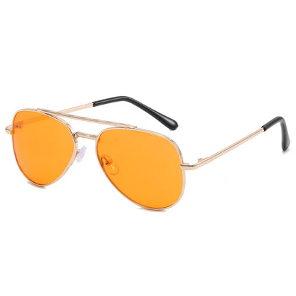 Lunette de soleil en métal enfant