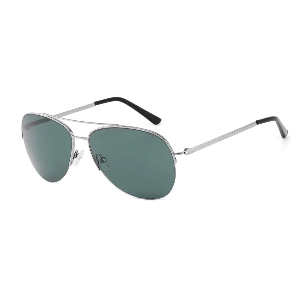 Lunettes de soleil aviateur métal fin