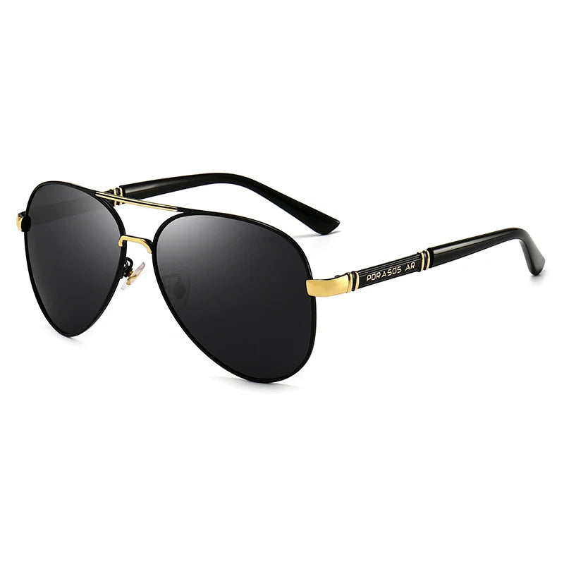 Lunette de soleil aviator en métal