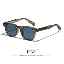 Lunettes de Soleil - Vert Et Bleu