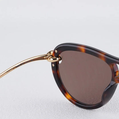 Lunettes de soleil ovale