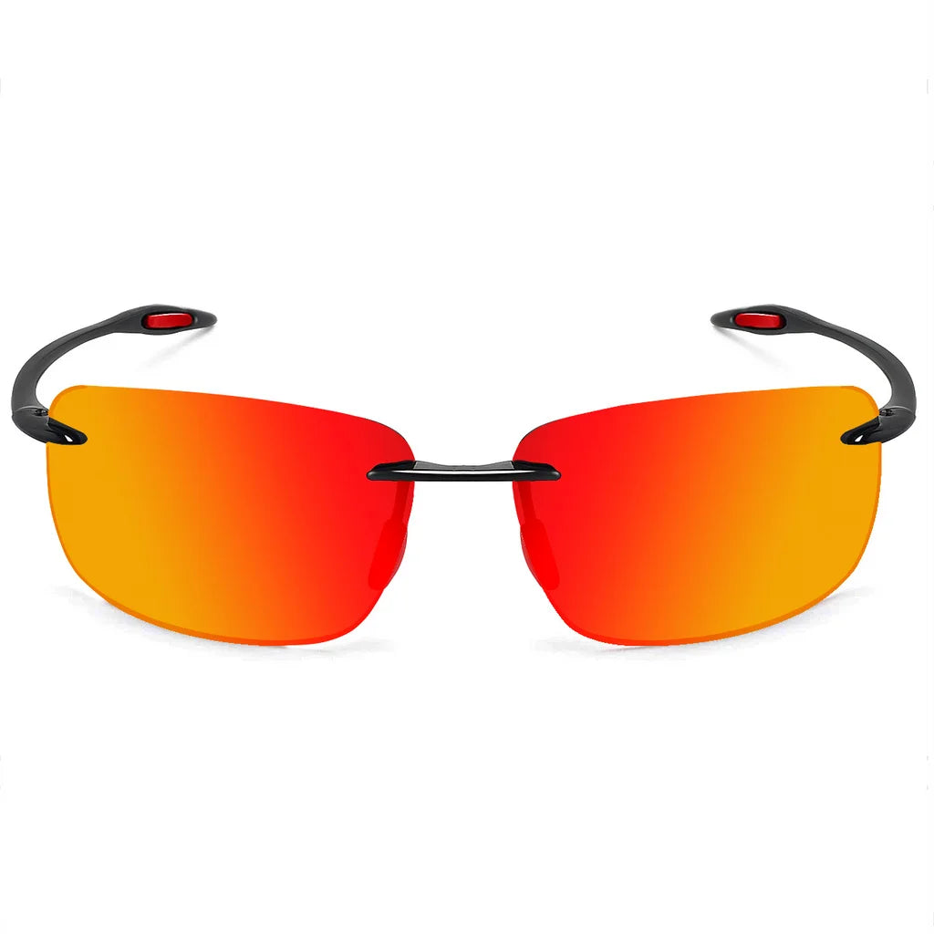 Lunette de soleil rectangulaire sport