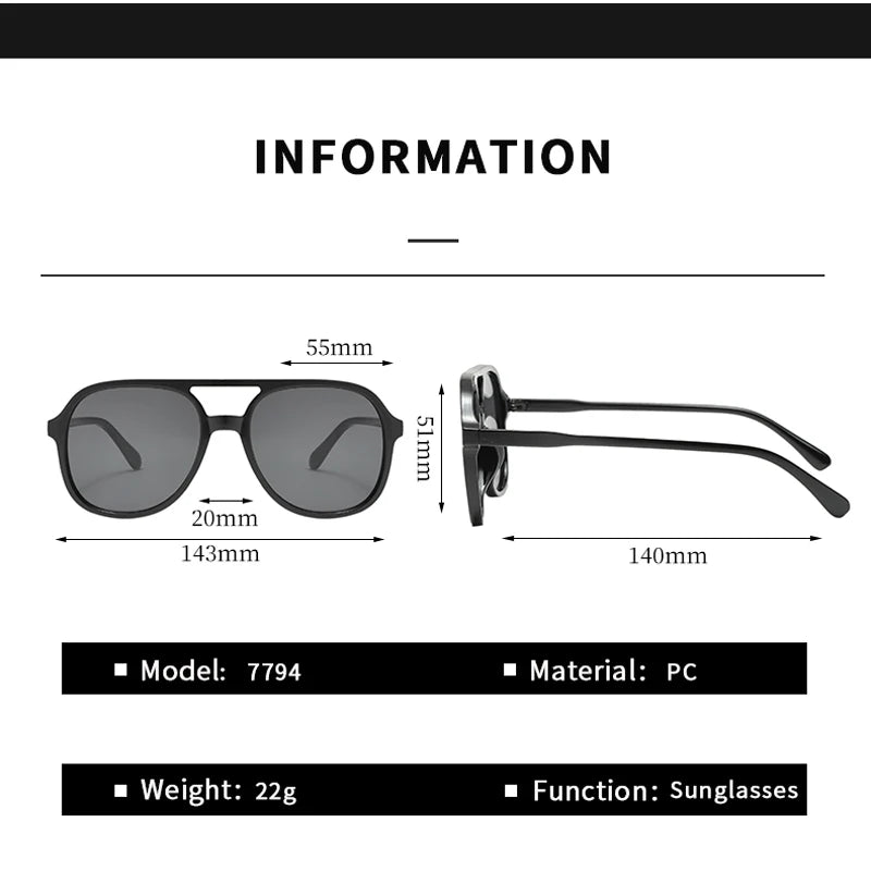 Lunettes de soleil rétro