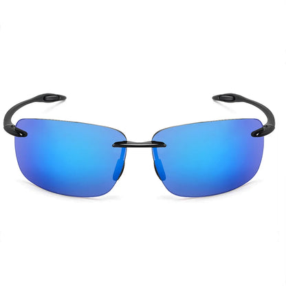 Lunette de soleil rectangulaire sport
