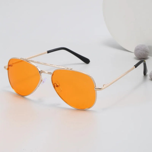 Lunette de soleil en métal enfant