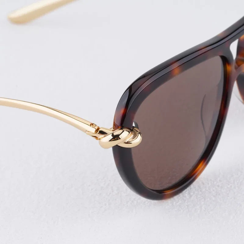Lunettes de soleil ovale