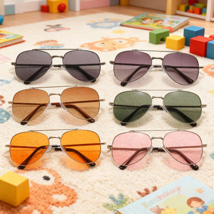 Lunette de soleil verre de couleur enfant