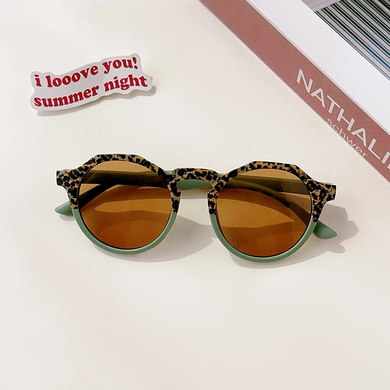 Lunette de soleil ronde