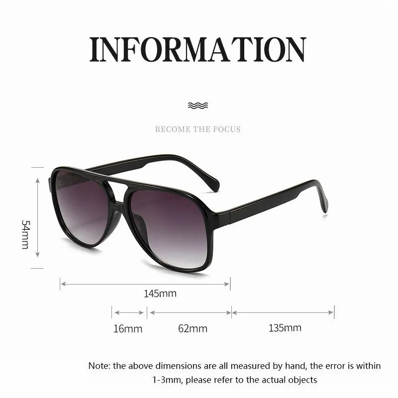 Lunette de soleil carré