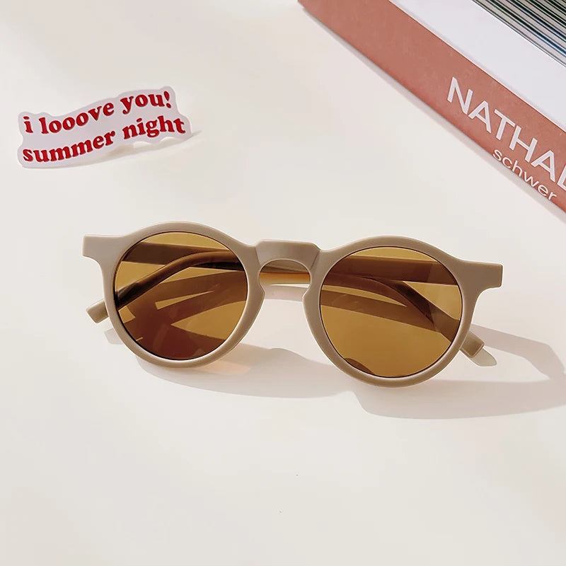 Lunette de soleil ronde