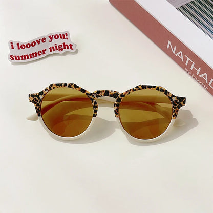 Lunette de soleil ronde