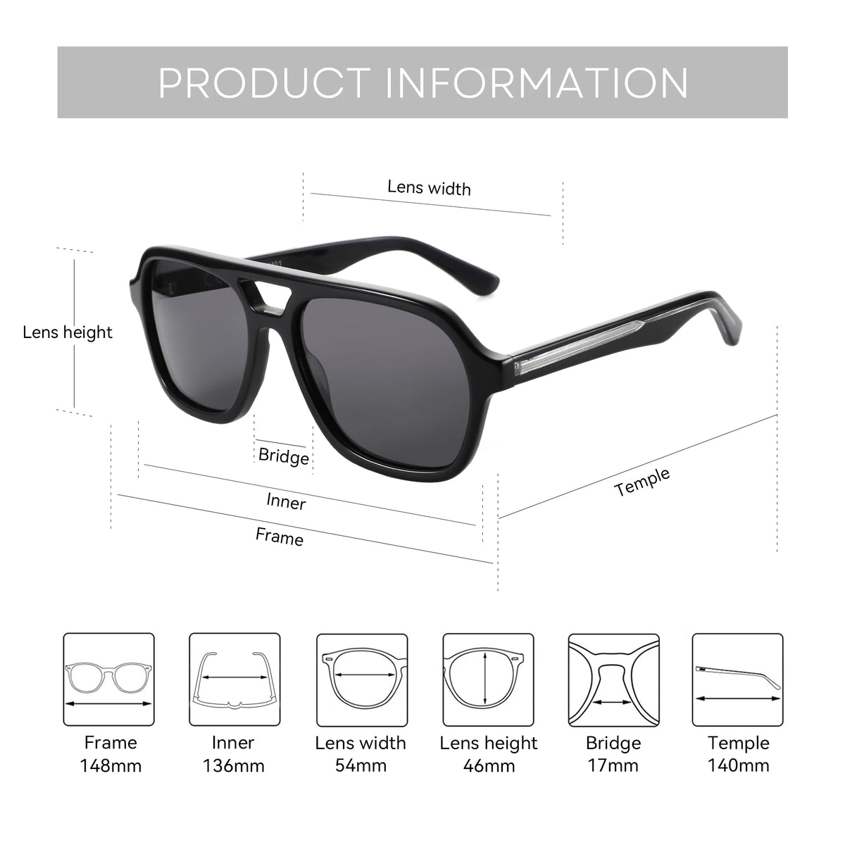 Lunette de soleil aviateur
