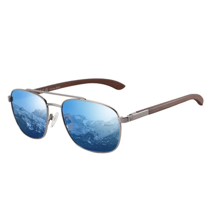 Lunette de soleil en aluminium