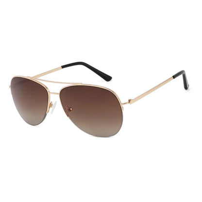 Lunettes de soleil aviateur métal fin