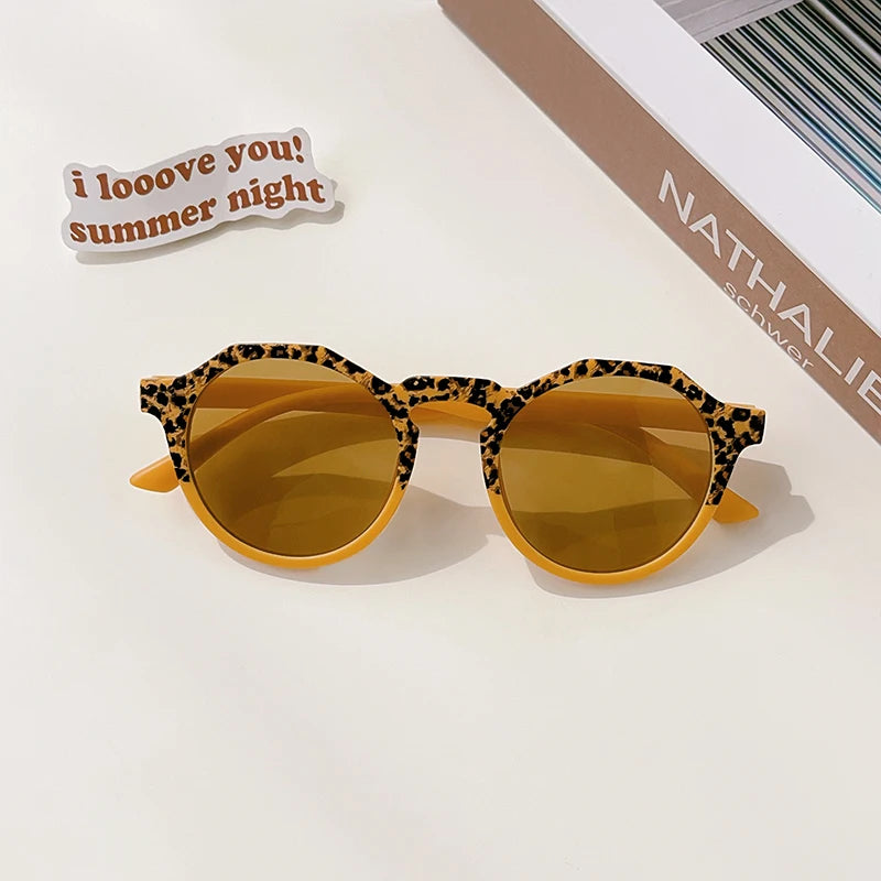 Lunette de soleil ronde
