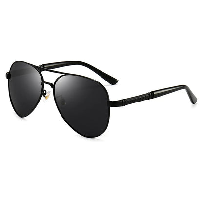 Lunette de soleil aviator en métal