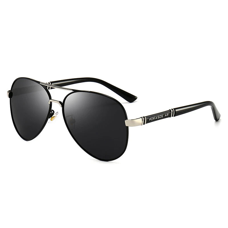 Lunette de soleil aviator en métal