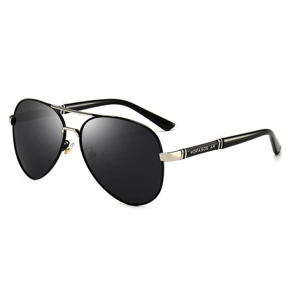 Lunette de soleil aviator en métal