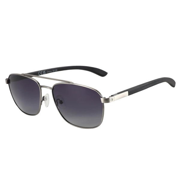 Lunette de soleil en aluminium