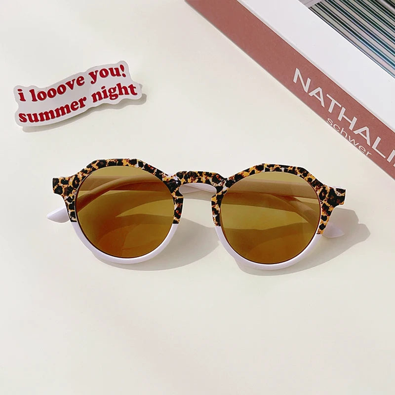 Lunette de soleil ronde