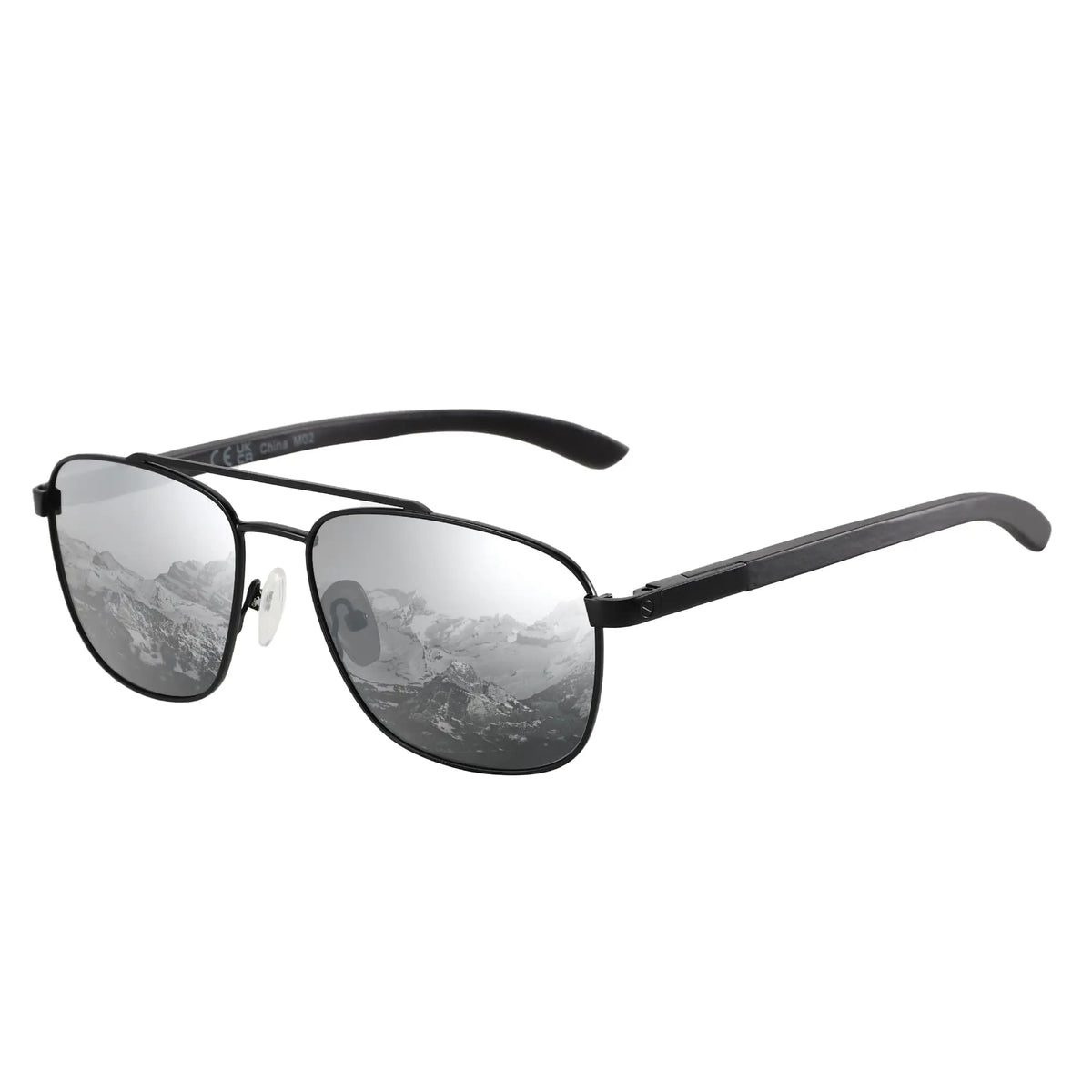 Lunette de soleil en aluminium