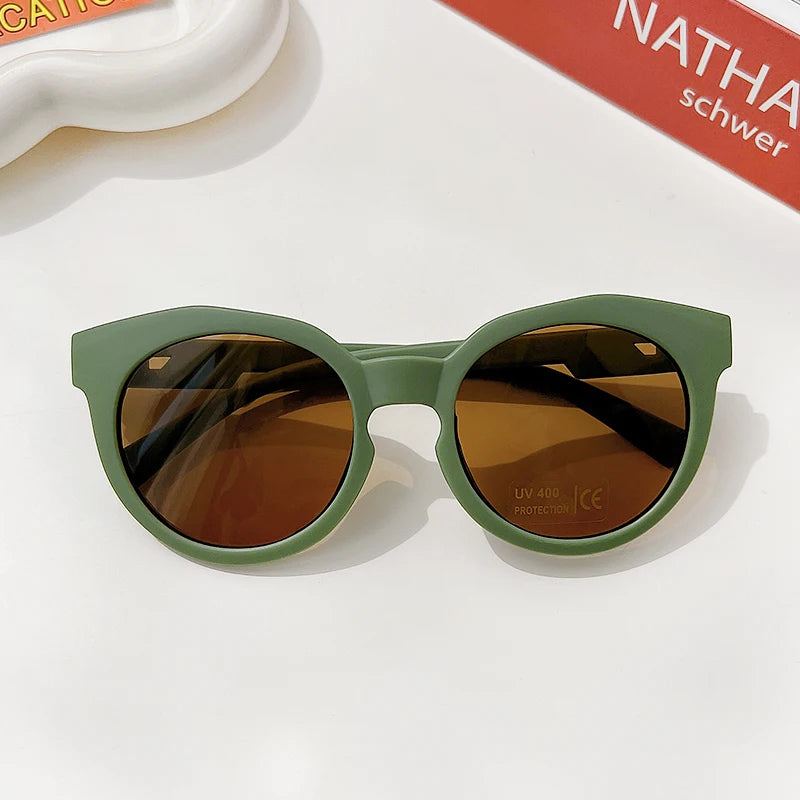 Lunette de soleil ronde