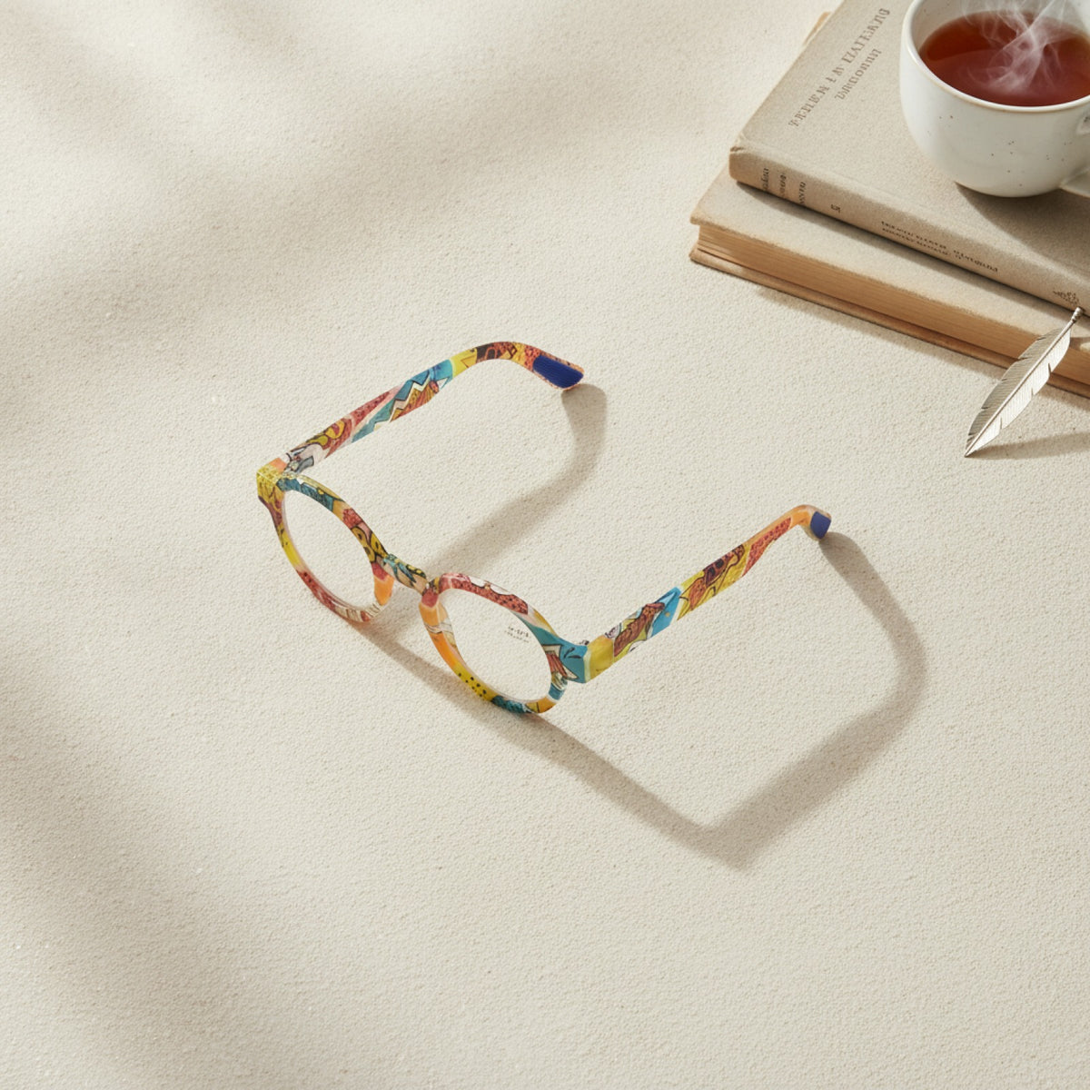 Lunettes De Lecture Vintage Homme & Femme - Cadre Rond Épais
